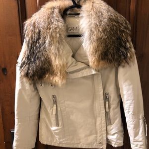 SAM. New York real fur jacket